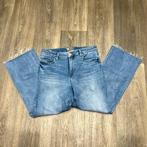 Kut Kelsey Ankle Flare Jeans Sz 10